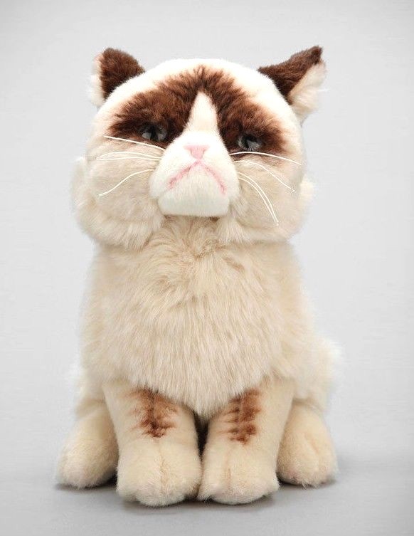 grumpy cat soft toy